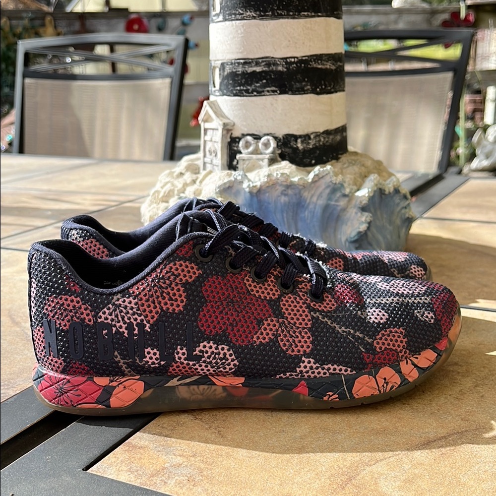 Floral Pattern Sneakers